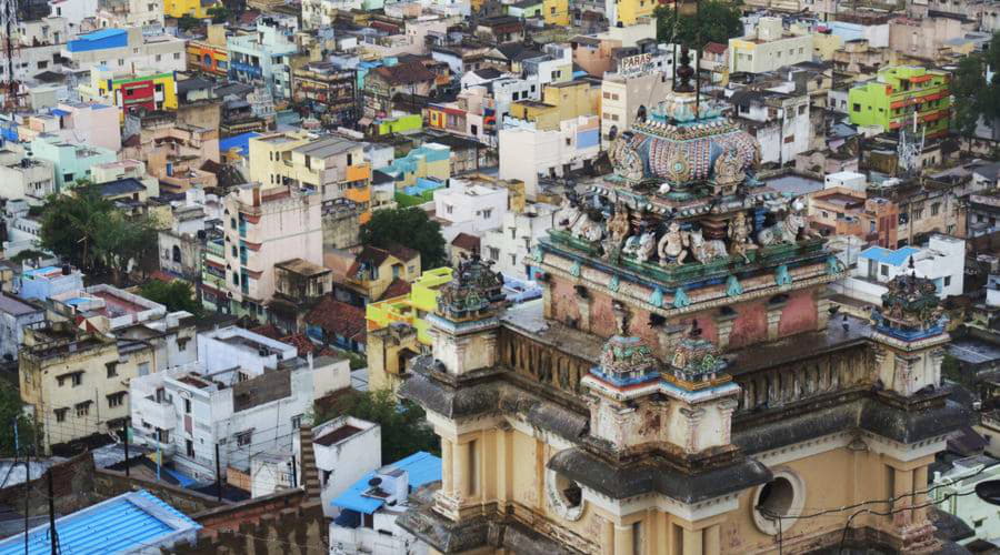 Las mejores ofertas de alquiler de coches en Tiruchirappalli